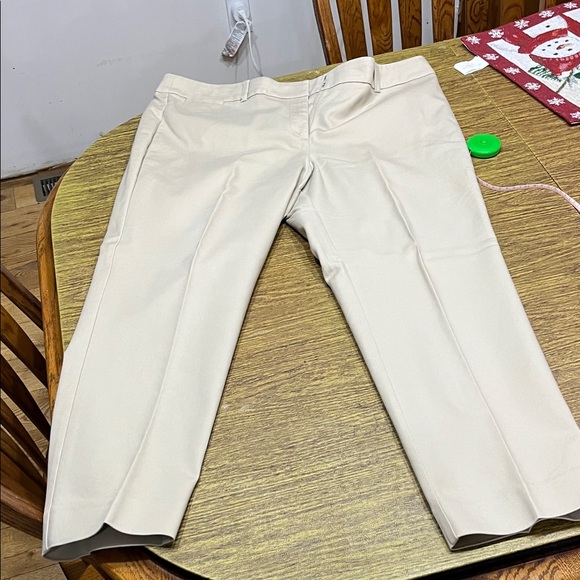 Anne Klein Pants - Anne Klein Cream Chinos